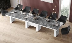 LARGO 160 table (high gloss / super matt)